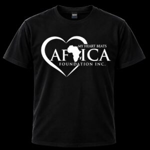MY HEART BEATS AFRICA T-SHIRT